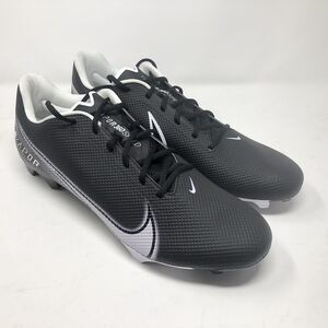 New Nike Vapor Edge Speed 360 Black White Football Cleats CD0082-001 Size 16